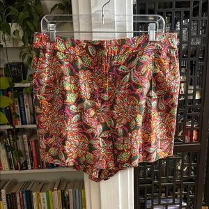 J Crew linen floral Women's Shorts - NWOT